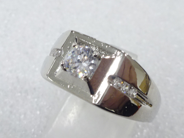 CRYSTAL FASHION RING / JP SIZE 21